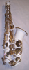 BUY USED CUSTOM WHITE ALPINE ALTO SAXOPHONE AT MUSICALINSTRUMENTHAVEN.COM